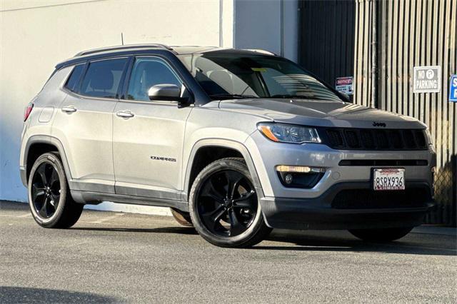 used 2020 Jeep Compass car, priced at $18,500