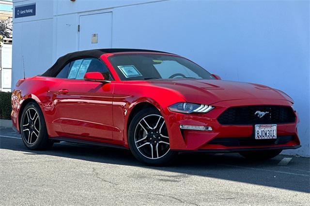 used 2018 Ford Mustang car, priced at $18,590