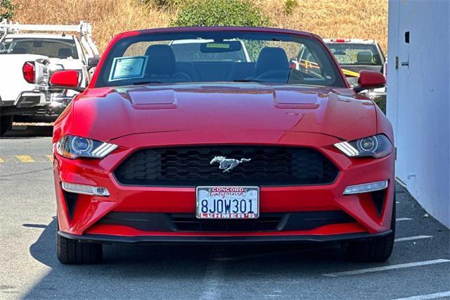 used 2018 Ford Mustang car, priced at $18,590