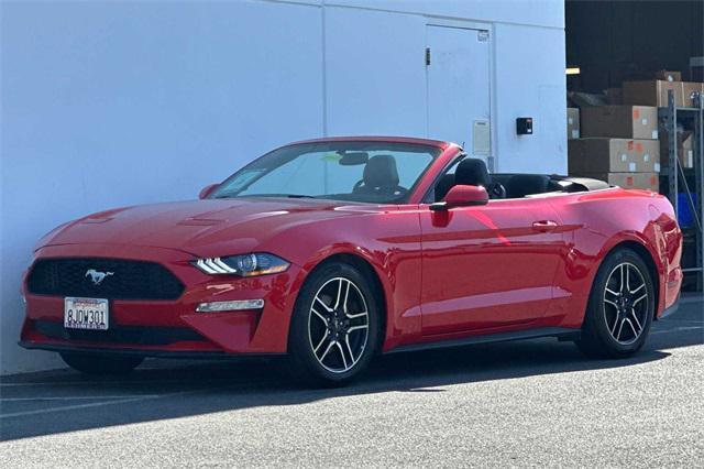 used 2018 Ford Mustang car, priced at $18,590