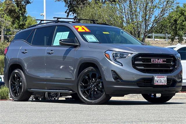used 2021 GMC Terrain car, priced at $26,750