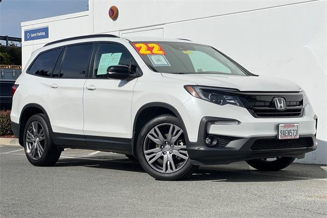 used 2022 Honda Pilot car, priced at $26,724