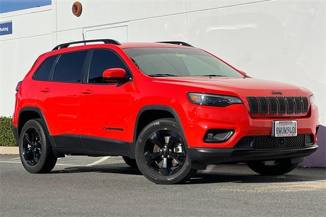 used 2021 Jeep Cherokee car, priced at $20,995