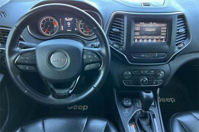 used 2021 Jeep Cherokee car, priced at $18,804