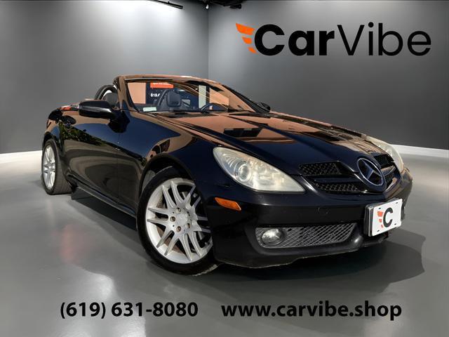 used 2009 Mercedes-Benz SLK-Class car, priced at $6,990