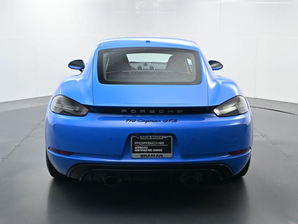 used 2025 Porsche 718 Cayman car, priced at $125,900