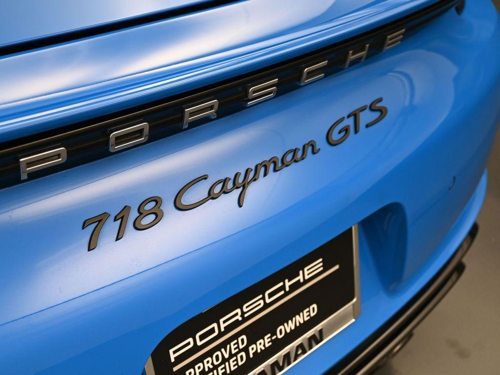 used 2025 Porsche 718 Cayman car, priced at $125,900