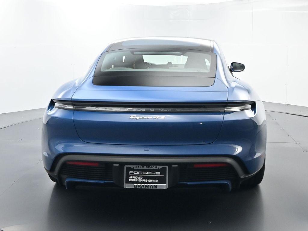 used 2025 Porsche Taycan car, priced at $135,900