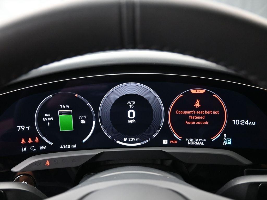 used 2025 Porsche Taycan car, priced at $135,900