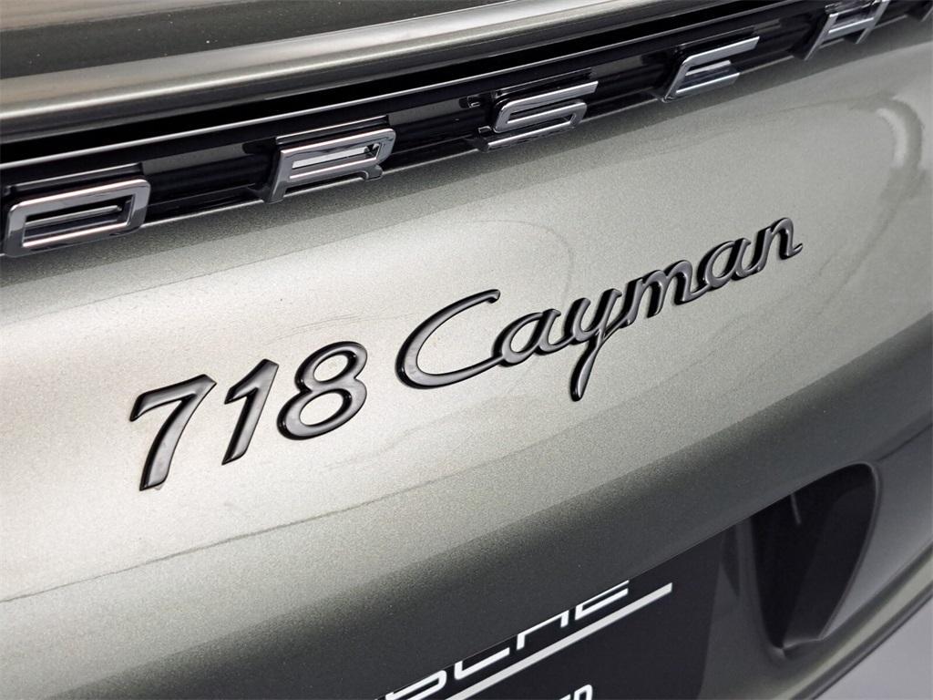 used 2024 Porsche 718 Cayman car, priced at $90,500