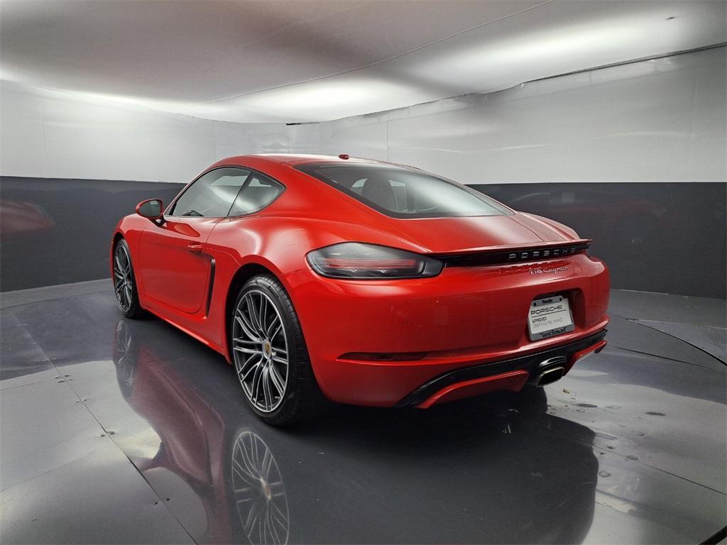 used 2023 Porsche 718 Cayman car, priced at $77,500