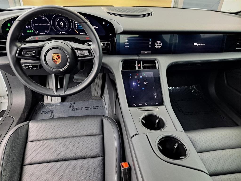 used 2022 Porsche Taycan car, priced at $65,400