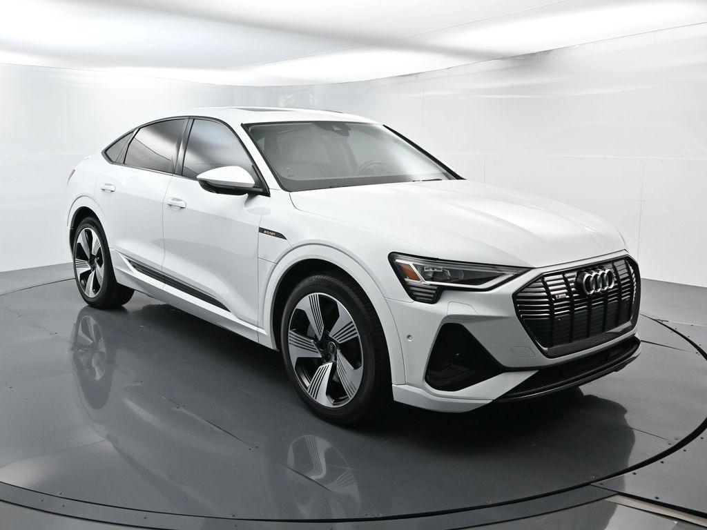 used 2021 Audi e-tron car, priced at $33,900
