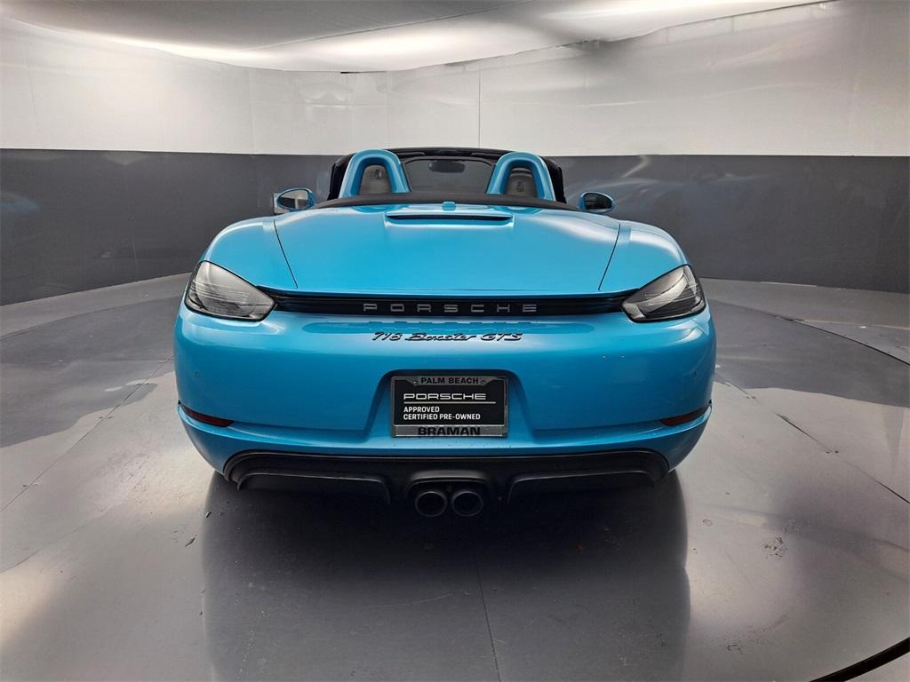 used 2018 Porsche 718 Boxster car, priced at $74,800