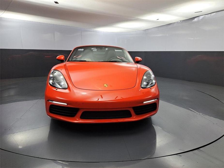 used 2022 Porsche 718 Boxster car, priced at $87,500