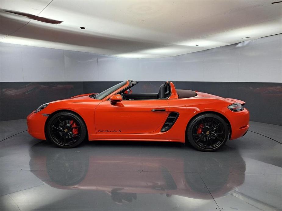 used 2022 Porsche 718 Boxster car, priced at $87,500