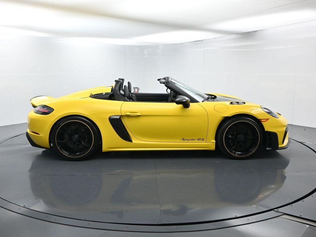 used 2024 Porsche 718 Spyder car, priced at $222,500