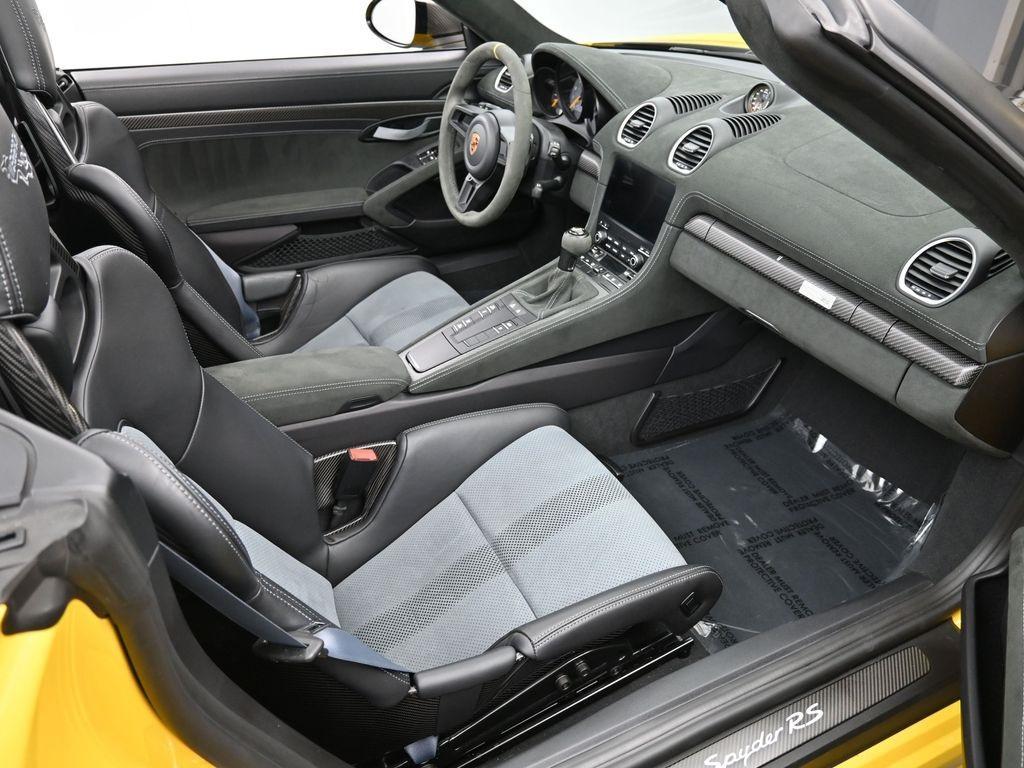 used 2024 Porsche 718 Spyder car, priced at $222,500