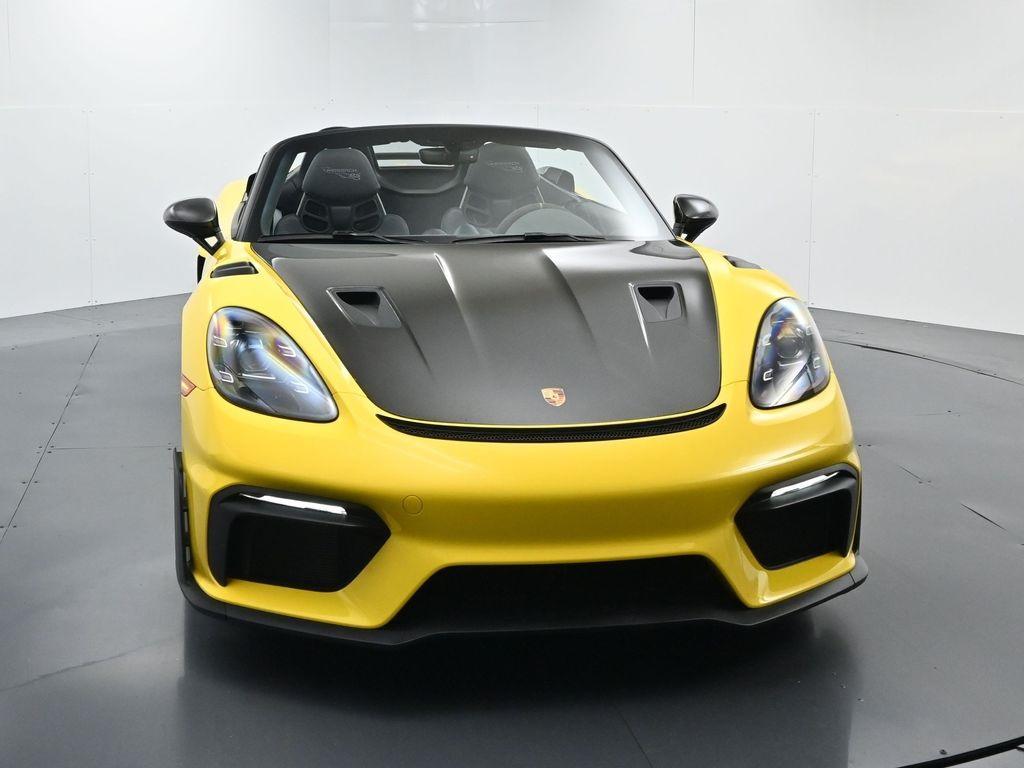 used 2024 Porsche 718 Spyder car, priced at $222,500