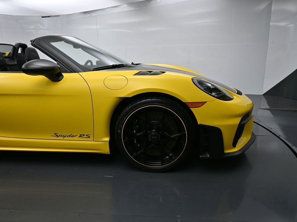 used 2024 Porsche 718 Spyder car, priced at $222,500