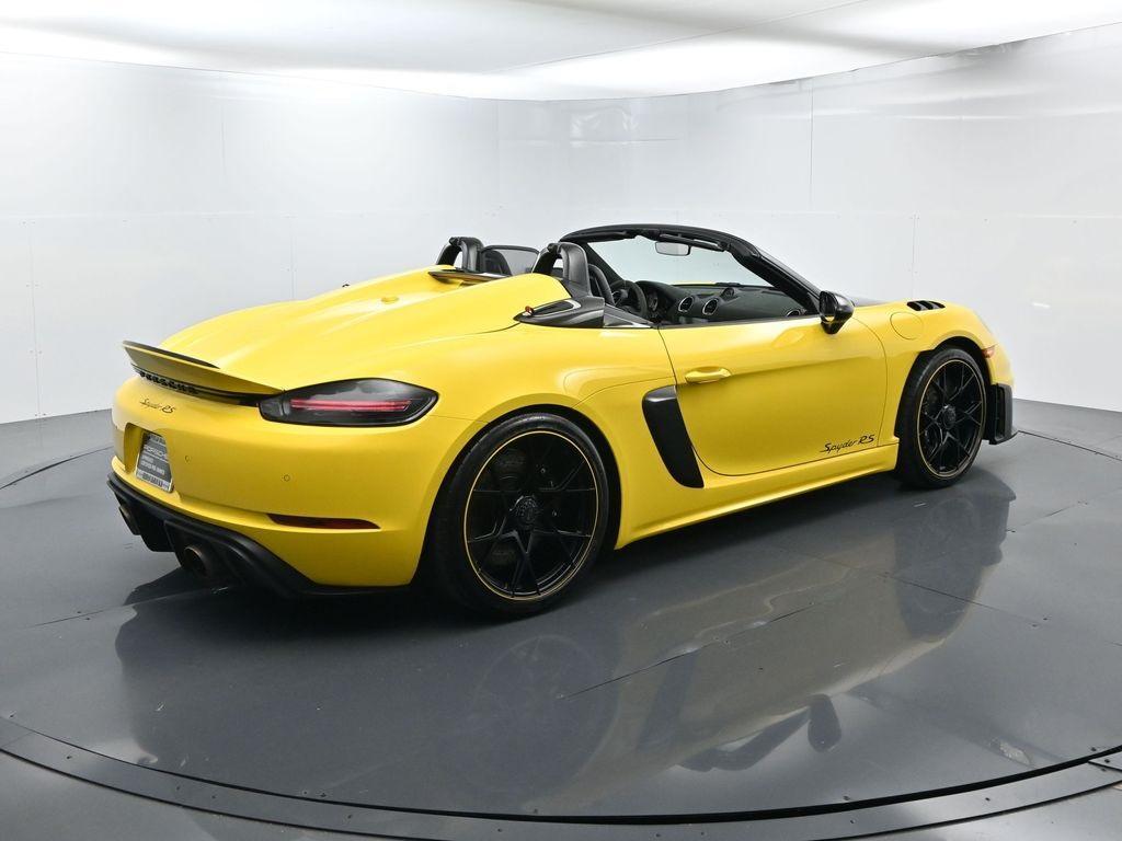 used 2024 Porsche 718 Spyder car, priced at $222,500