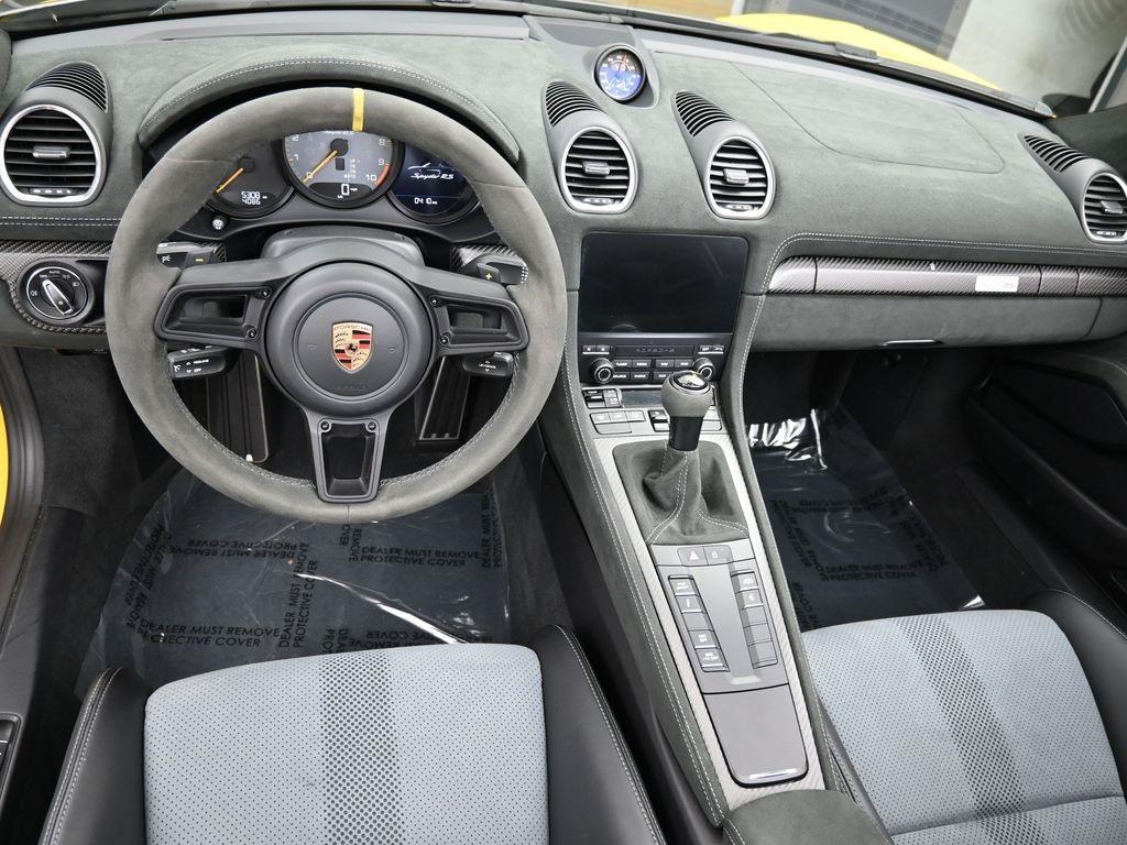 used 2024 Porsche 718 Spyder car, priced at $222,500