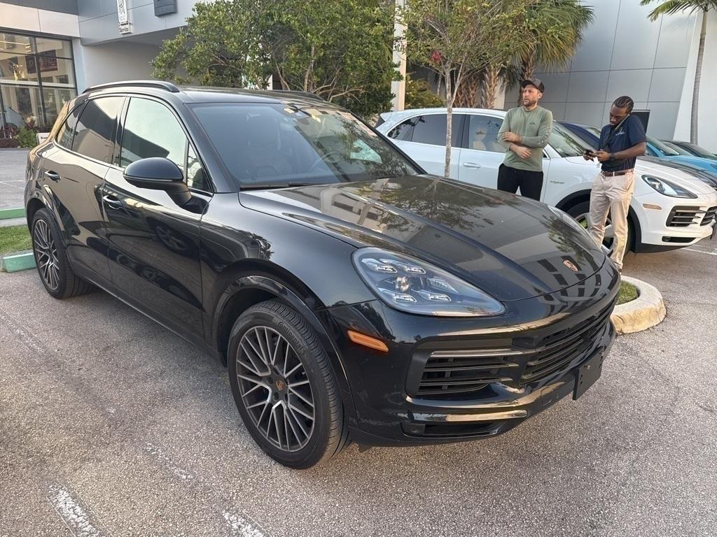 used 2021 Porsche Cayenne car, priced at $59,800