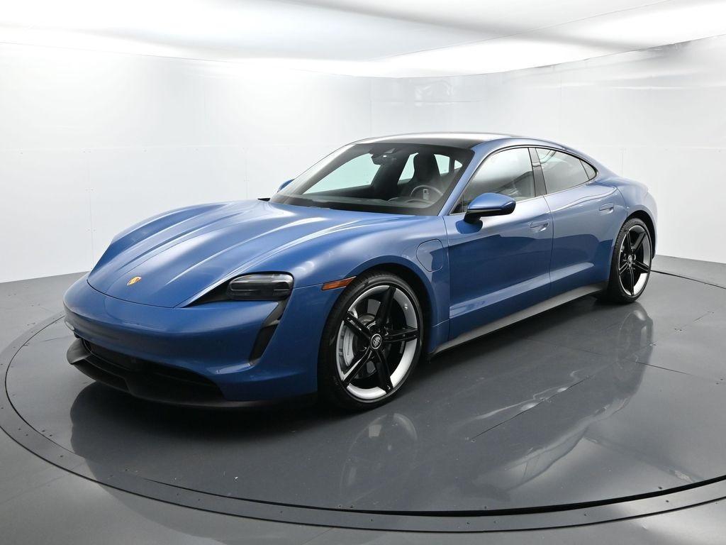 used 2022 Porsche Taycan car, priced at $61,400