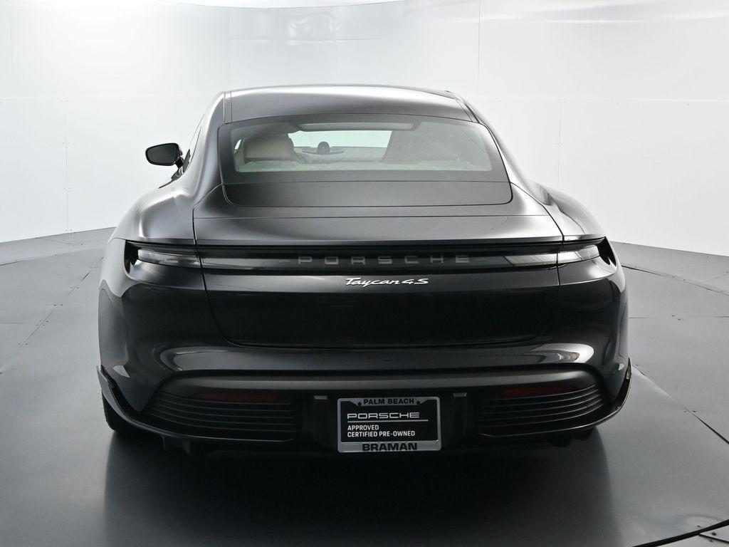 used 2022 Porsche Taycan car, priced at $83,901