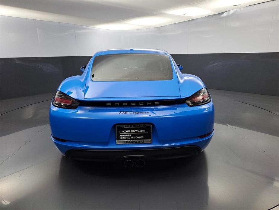 used 2024 Porsche 718 Cayman car, priced at $99,500