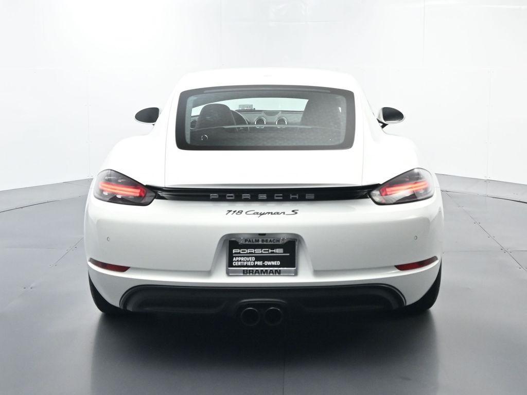 used 2018 Porsche 718 Cayman car, priced at $69,900