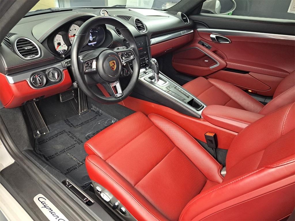 used 2022 Porsche 718 Cayman car, priced at $92,400