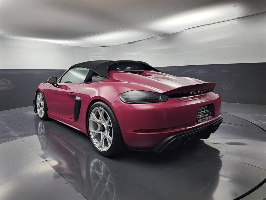 used 2024 Porsche 718 Spyder car, priced at $240,900