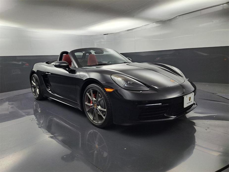 used 2024 Porsche 718 Boxster car, priced at $96,500