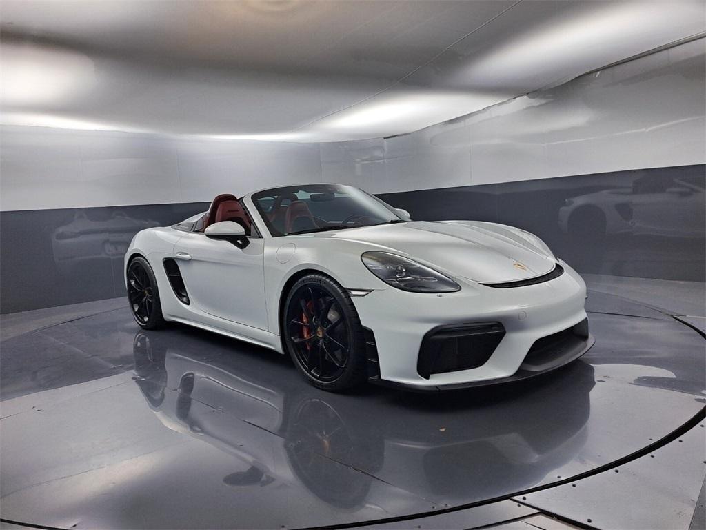 used 2022 Porsche 718 Spyder car, priced at $123,900