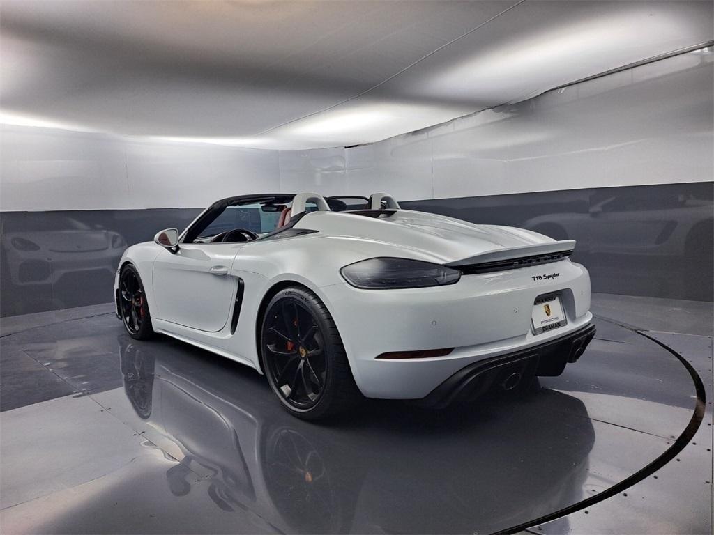 used 2022 Porsche 718 Spyder car, priced at $123,900