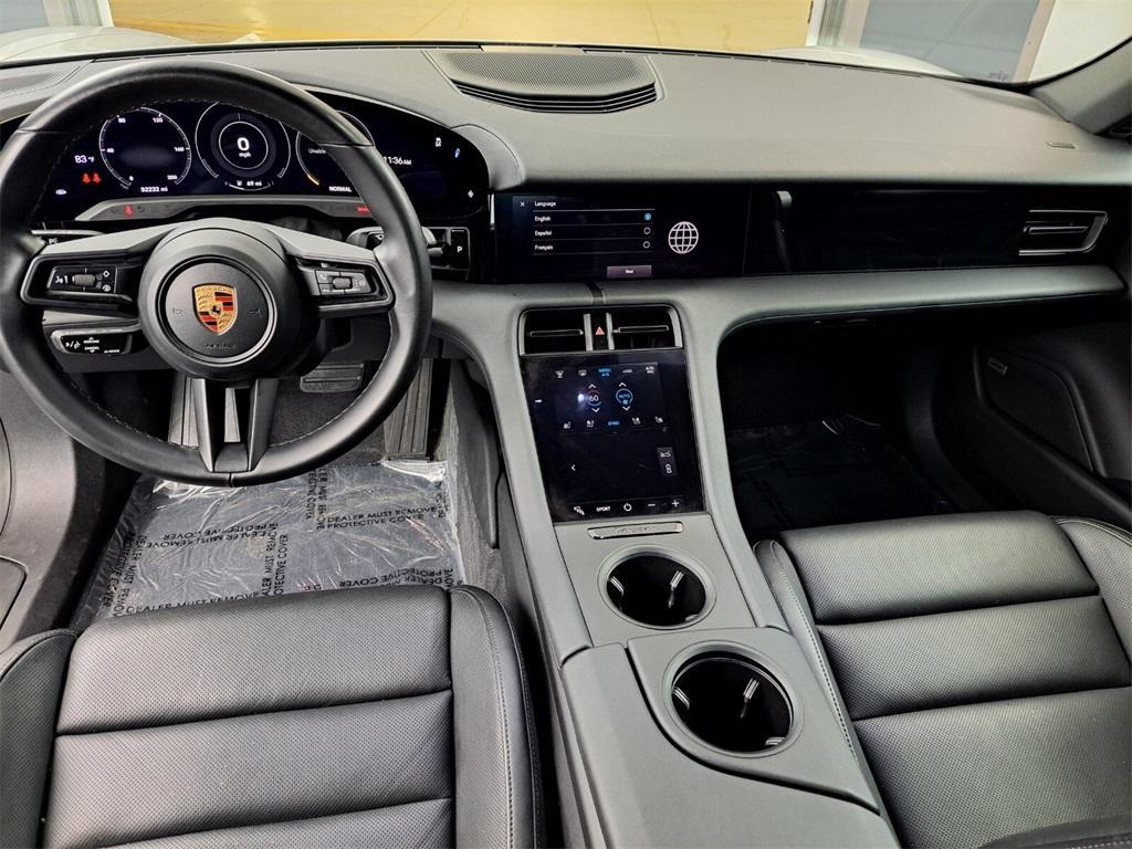 used 2021 Porsche Taycan car, priced at $59,500