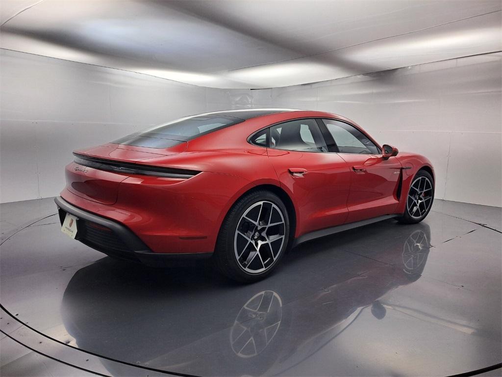 used 2025 Porsche Taycan car, priced at $126,900