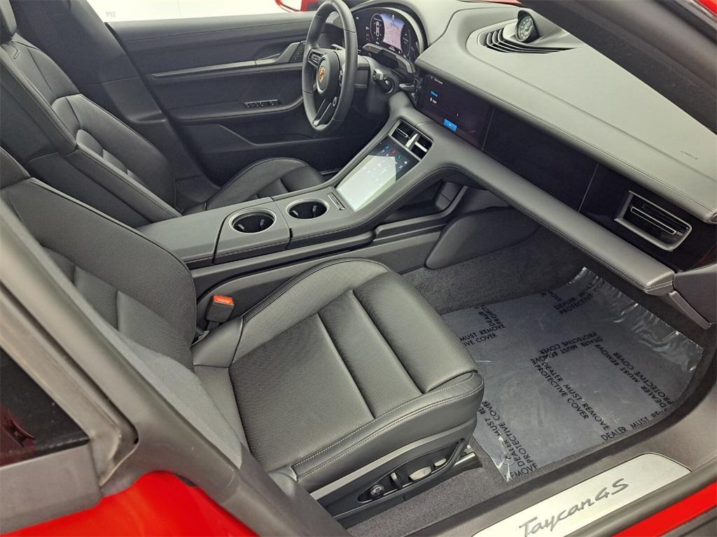 used 2025 Porsche Taycan car, priced at $126,900