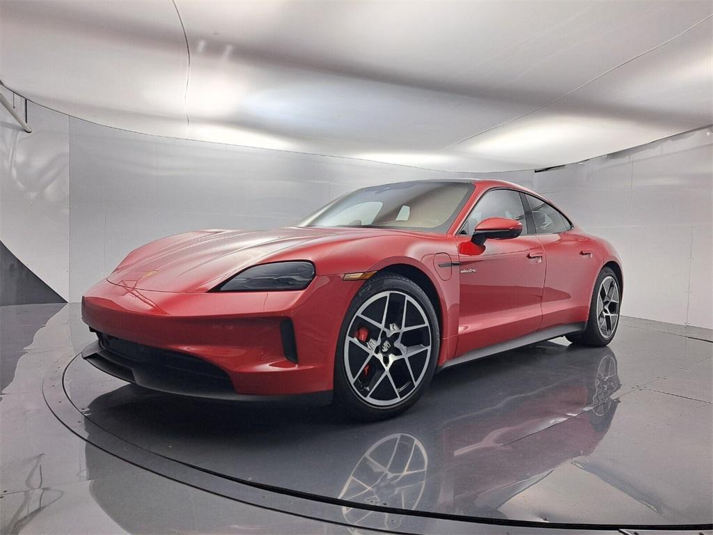 used 2025 Porsche Taycan car, priced at $126,900
