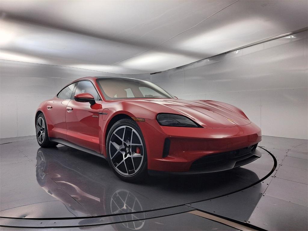 used 2025 Porsche Taycan car, priced at $126,900