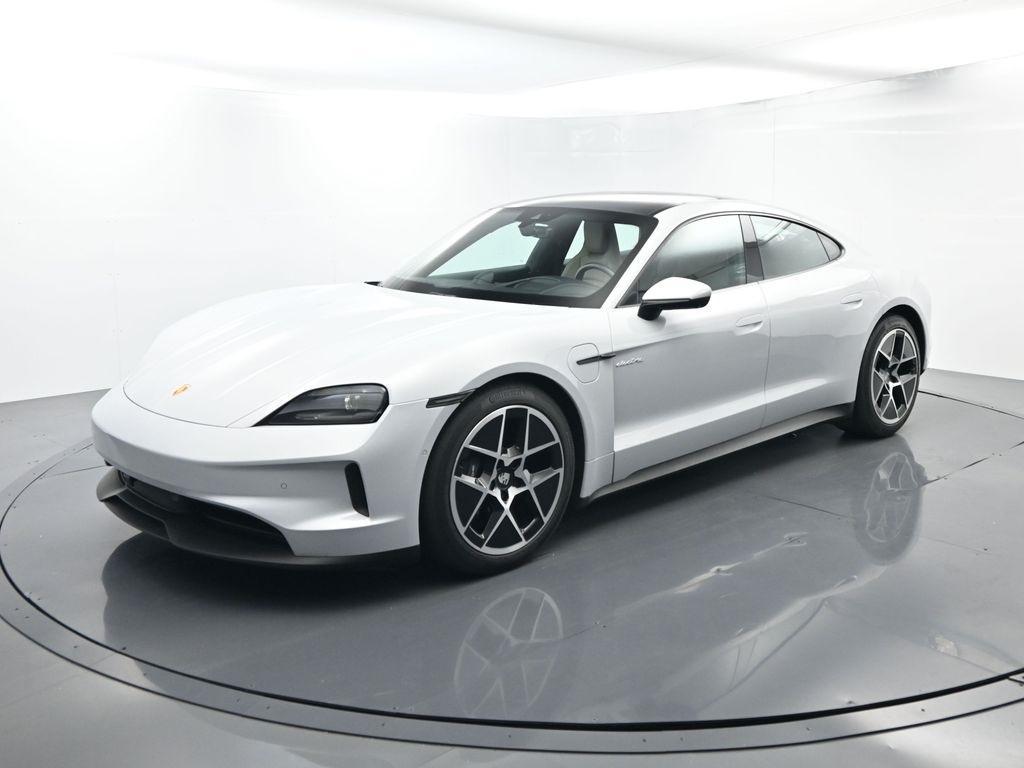 used 2025 Porsche Taycan car, priced at $97,900