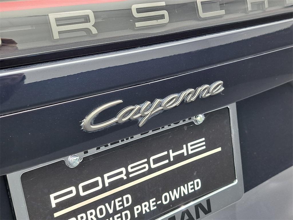 used 2022 Porsche Cayenne car, priced at $76,900