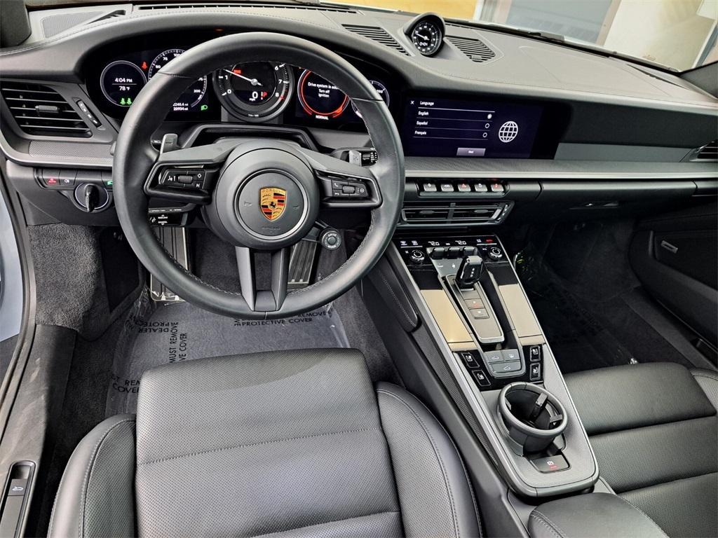used 2022 Porsche 911 car, priced at $142,400