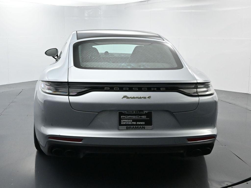 used 2022 Porsche Panamera e-Hybrid car, priced at $79,990