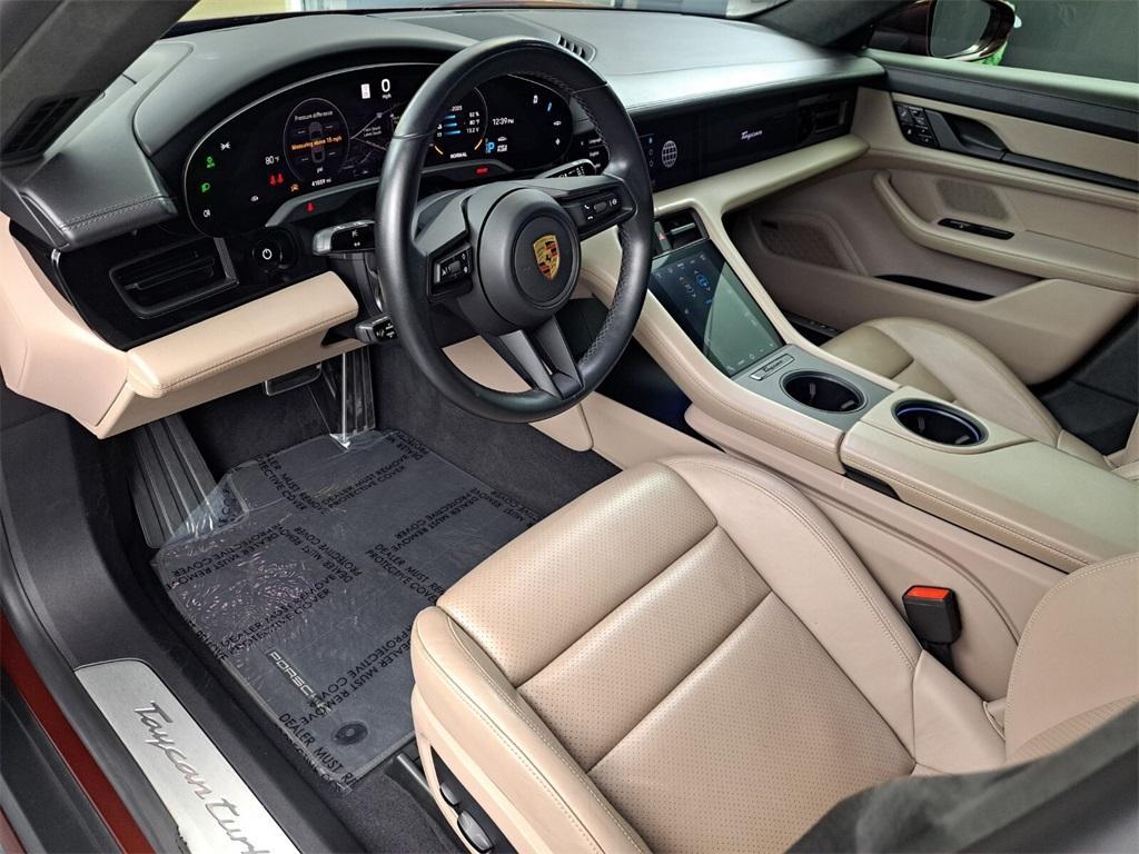 used 2021 Porsche Taycan car, priced at $92,800