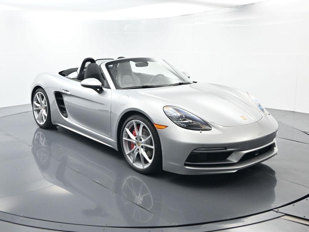 used 2025 Porsche 718 Boxster car, priced at $109,900