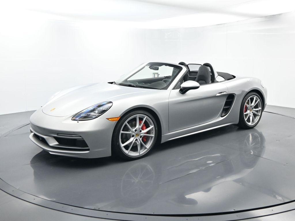 used 2025 Porsche 718 Boxster car, priced at $109,900