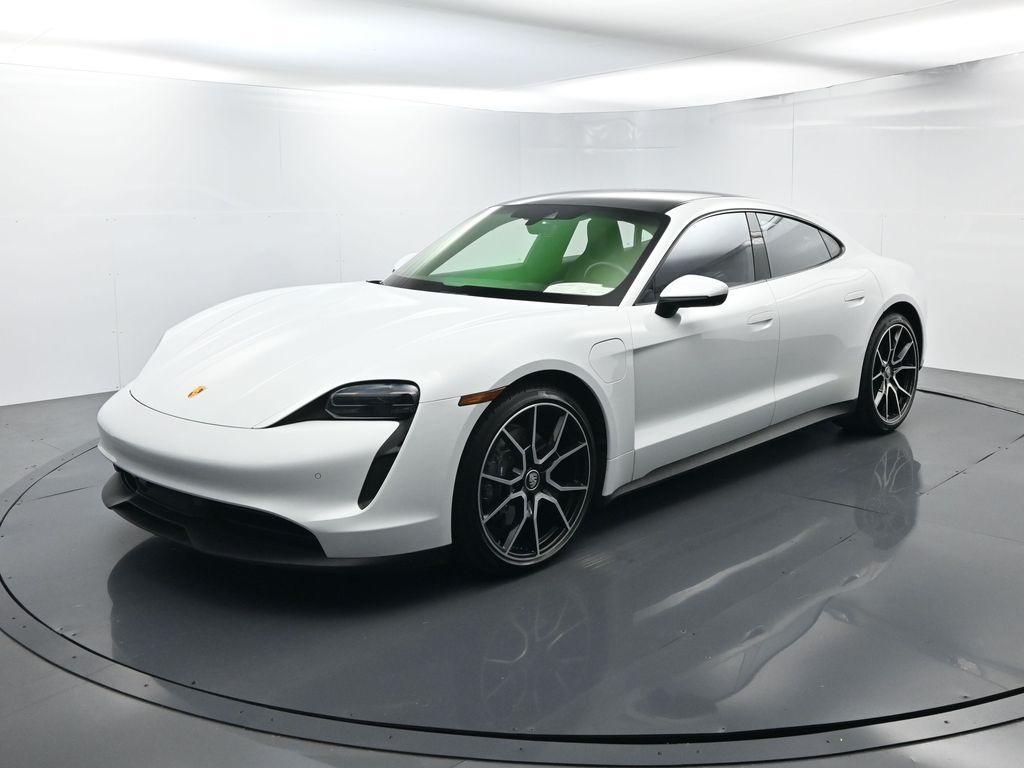 used 2022 Porsche Taycan car, priced at $59,900