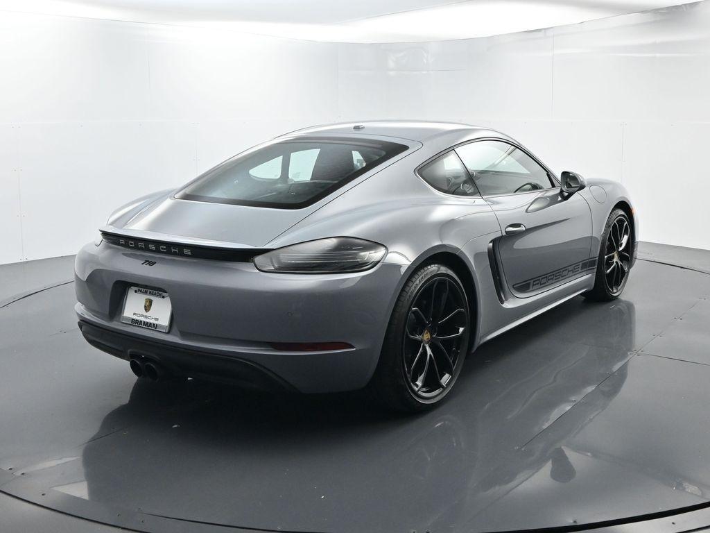 used 2025 Porsche 718 Cayman car, priced at $104,900